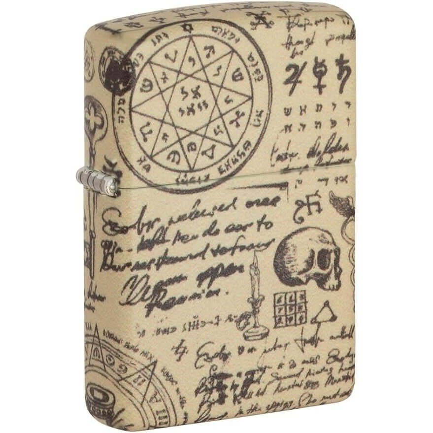 Zippo accendino Alchemy design antivento made in USA cod.49803